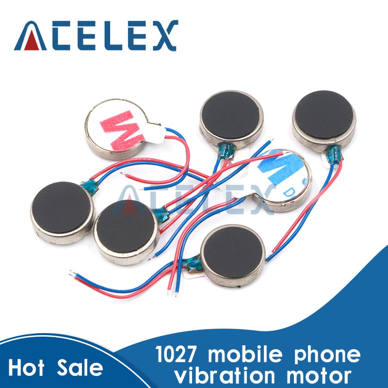 10x DC 3V 70mA 12000 RPM For Phone Coin Flat Vibrating Vibration Motor Vibration Motor G08 Drop ship 10PCS