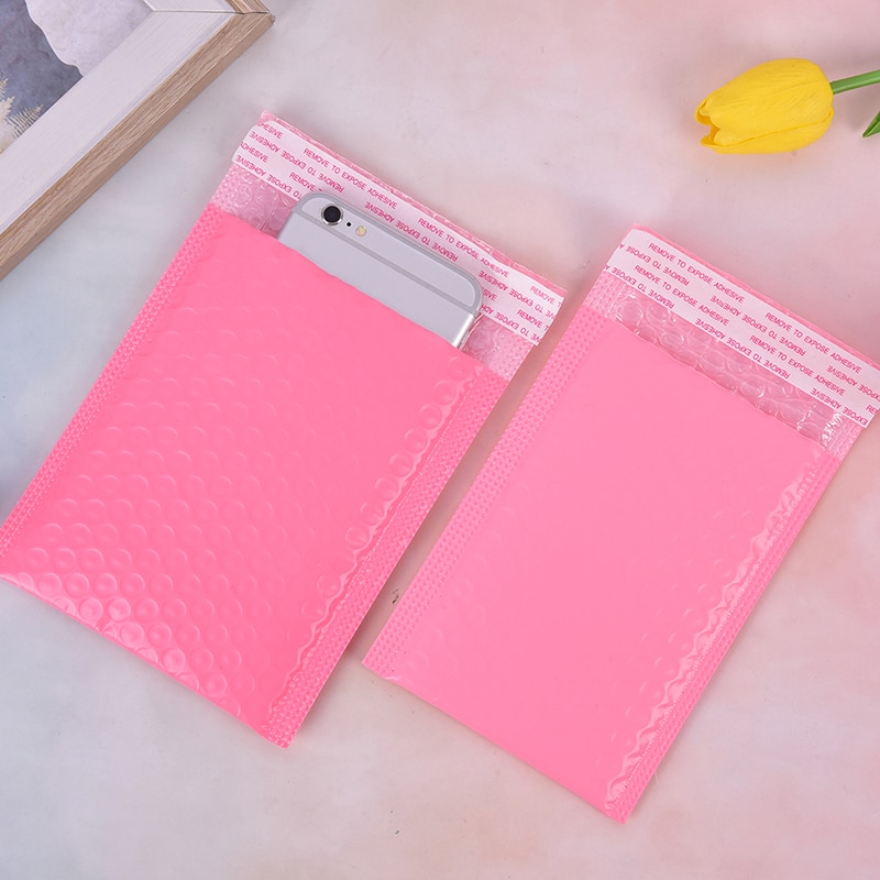 10pcs /Lot Shipping Bags Mailer Bags Padded Mailers Envelopes Gift Bag Bubble pink Paper Bubble Mailing Envelope Bag Packaging