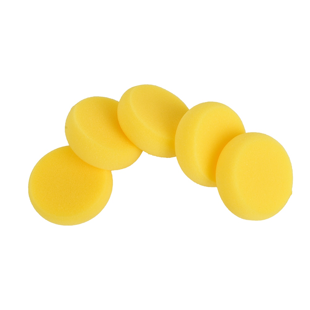 Hot 5PCS Round Painting Sponge For Art Drawing Craft Clay Pottery Sculpture Cleaning Tool