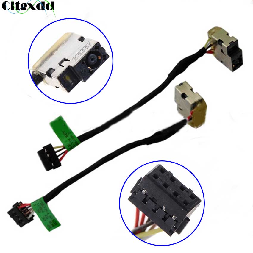 Cltgxdd Replacement DC Power Jack Port Plug For HP Pavilion P/N: 709802-YD1 CBL00360-0150 719859-001 P20 Laptops Connector