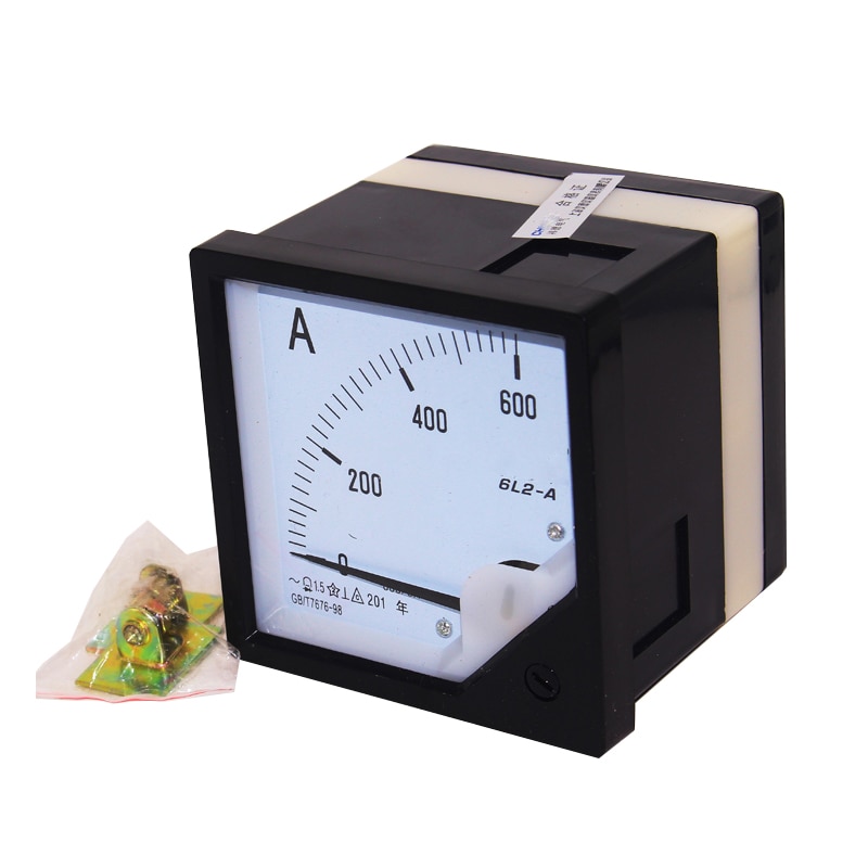 6C2 DC Ammeter 30a 50a 100a 300a shunt 75mv DC pointer meter shunt