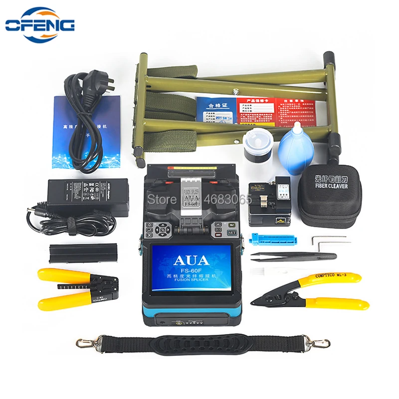 Fs-60f fusion splicing machine, fusion splicing machine, FTTH fiber optic splicing machine, fs-60f customized