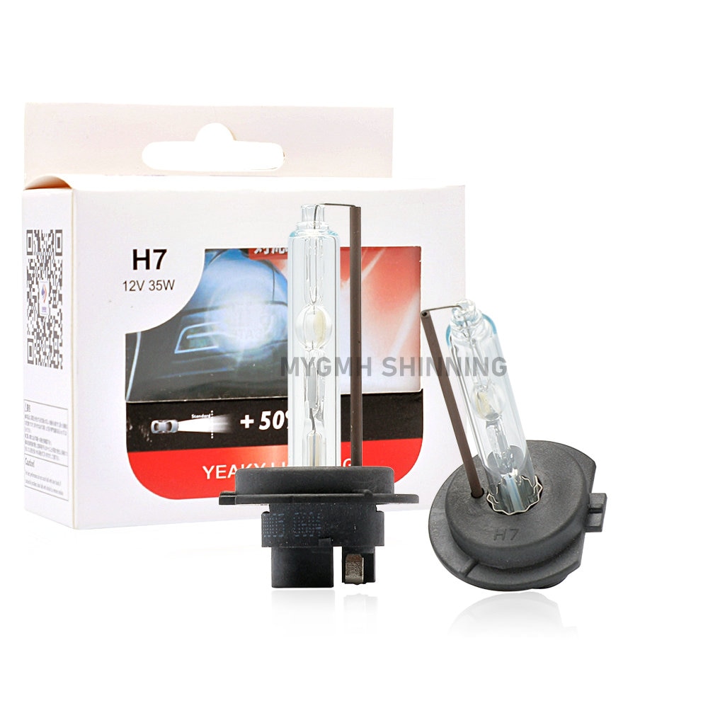Original Yeaky Xenon Bulb Lamp H7 12V 35W HID Xenon Light 4500K 5500K 6500K Auto Lamp Car HID Headlight Bulbs