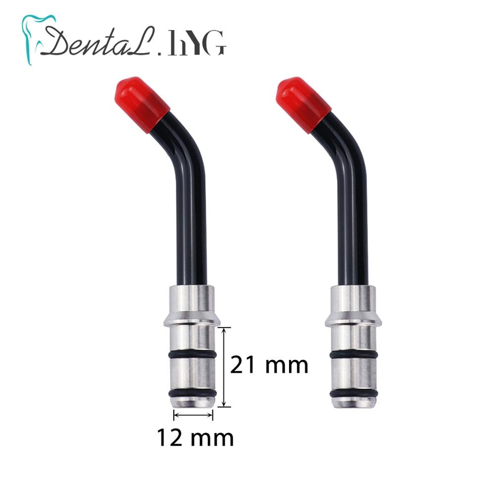 2pcs 21mm*12mm Dental Curing Light Tip Guide Optical Fiber Guide Rod Tips For Dental LED Curing Light Lamp