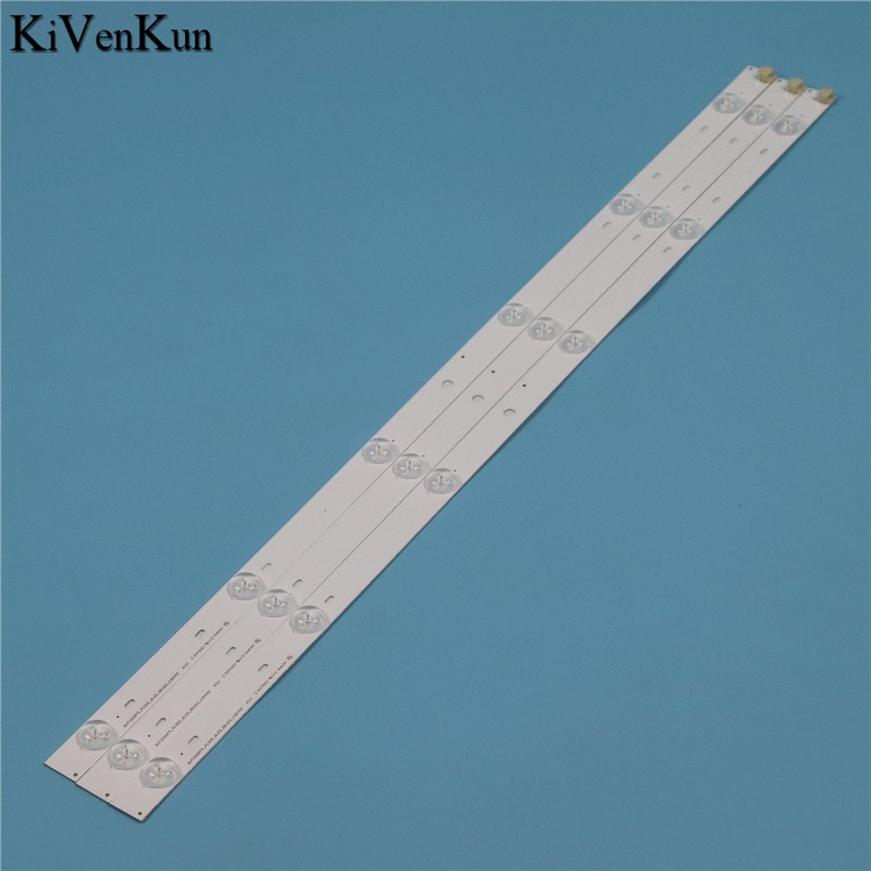3PCS New 627mm TV's LED Backlight Strips For Toshiba 32P1400VE 32P1400VM 32P1400VT 32P1400ZE LED TV Bars Bands Rulers Array
