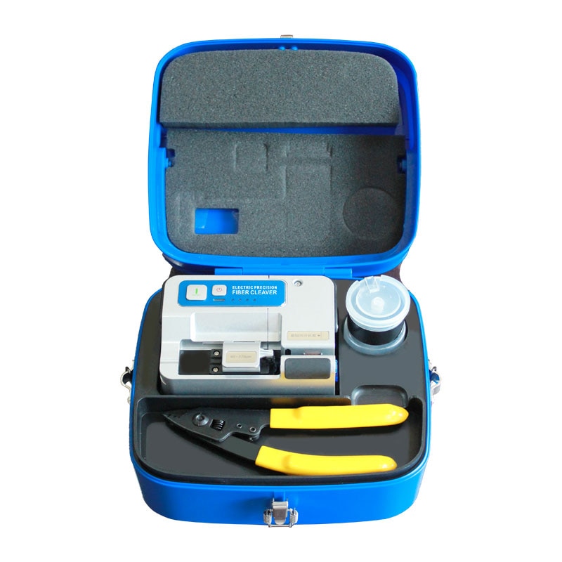New Electric fiber cleaver SF-10 fully automatic fiber cleaver fast fiber cutter Bluetooth function can be connected