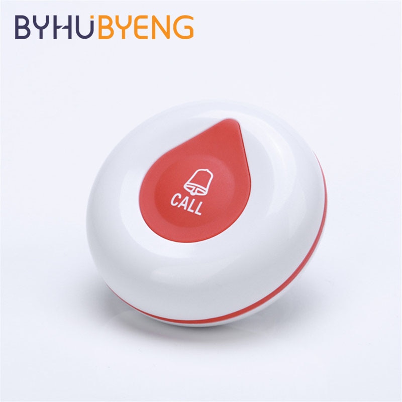 BYHUBYENG Only Wireless Call Buttons for Caregiver Pager Restaurant Calling Waterproof Long Operating Range for Elderly Patient