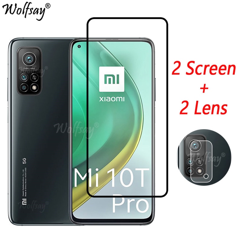Full Cover Tempered Glass For Xiaomi Mi 10T Pro 5G Screen Protector Mi 10T 11T 12X 12 Lite Camera Glass For Xiaomi 12T Pro Glass