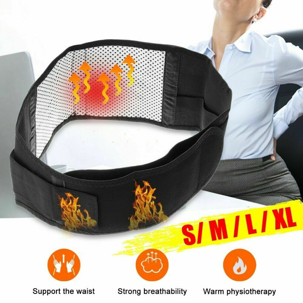Adjustable Waist Shapers Tourmaline Self heating Magnetic Therapy Back Waist Support Belt Lumbar Brace Massage Band Health Care