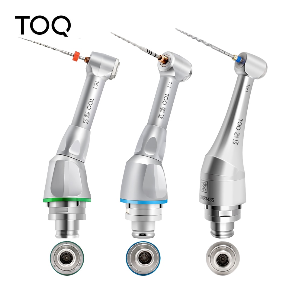 16:1 1:1 Contra Angle Dental Reduction Intra Head for Wireless Endo Motor Handpiece