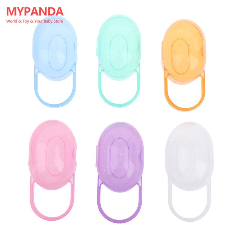 Hot sale 1Pc Baby Pacifier Box Soother Container Holder Infant Storage Box Travel Storage Case Safe Holder Pacifier PP Dummy Box