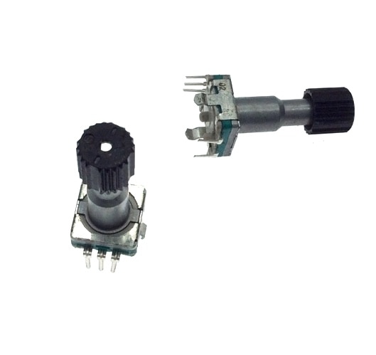 for Toyota highlander BYD navigation knob ALPS rotary encoder without positioning 15 pulse switch sawtooth axis EC11G1574402