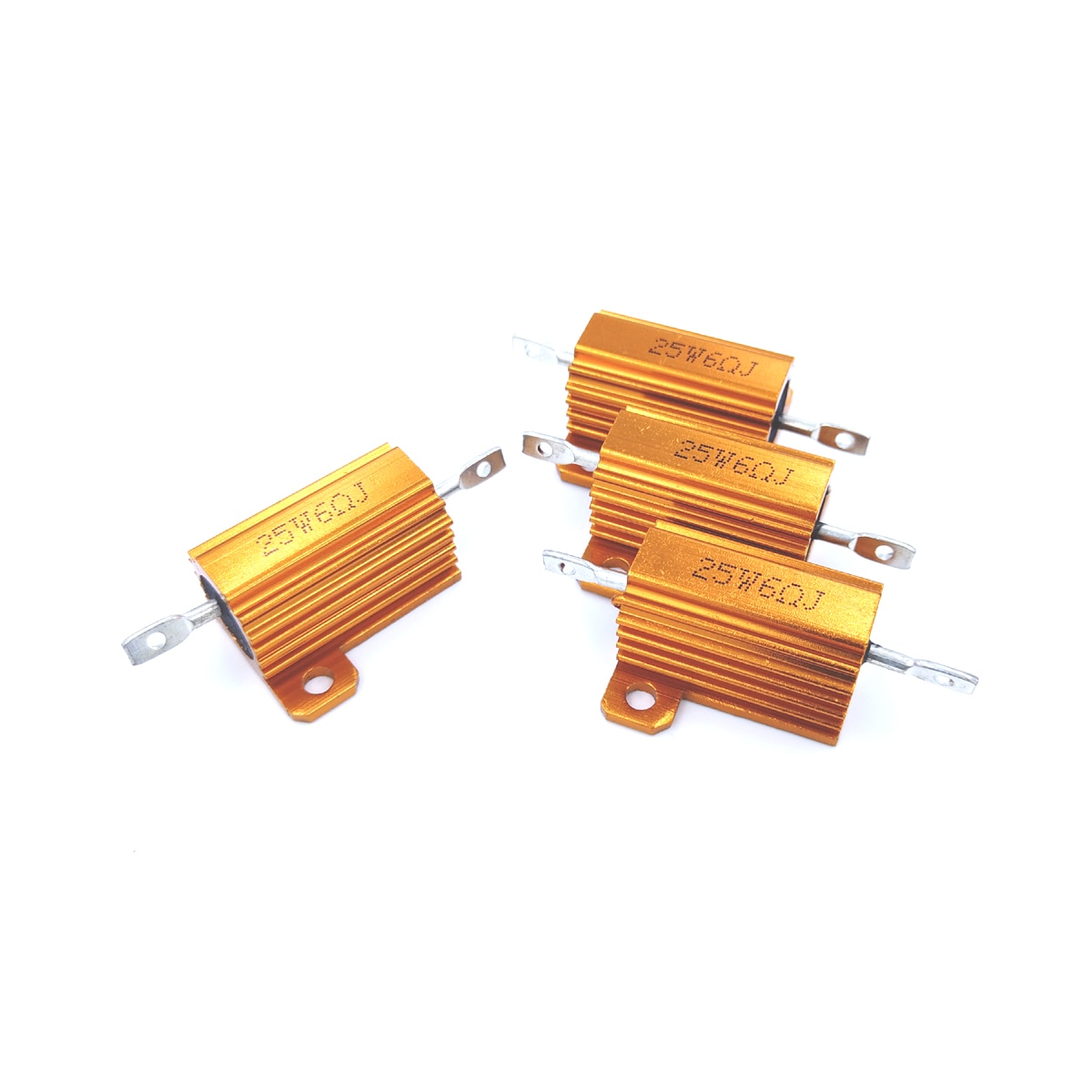 1.5R 1.5ohm 1.5 1.8R 1.8ohm 1.8 R Ohm 25W Watt Wirewound Aluminum Power Metal Shell Case Resistance Resistor RX24