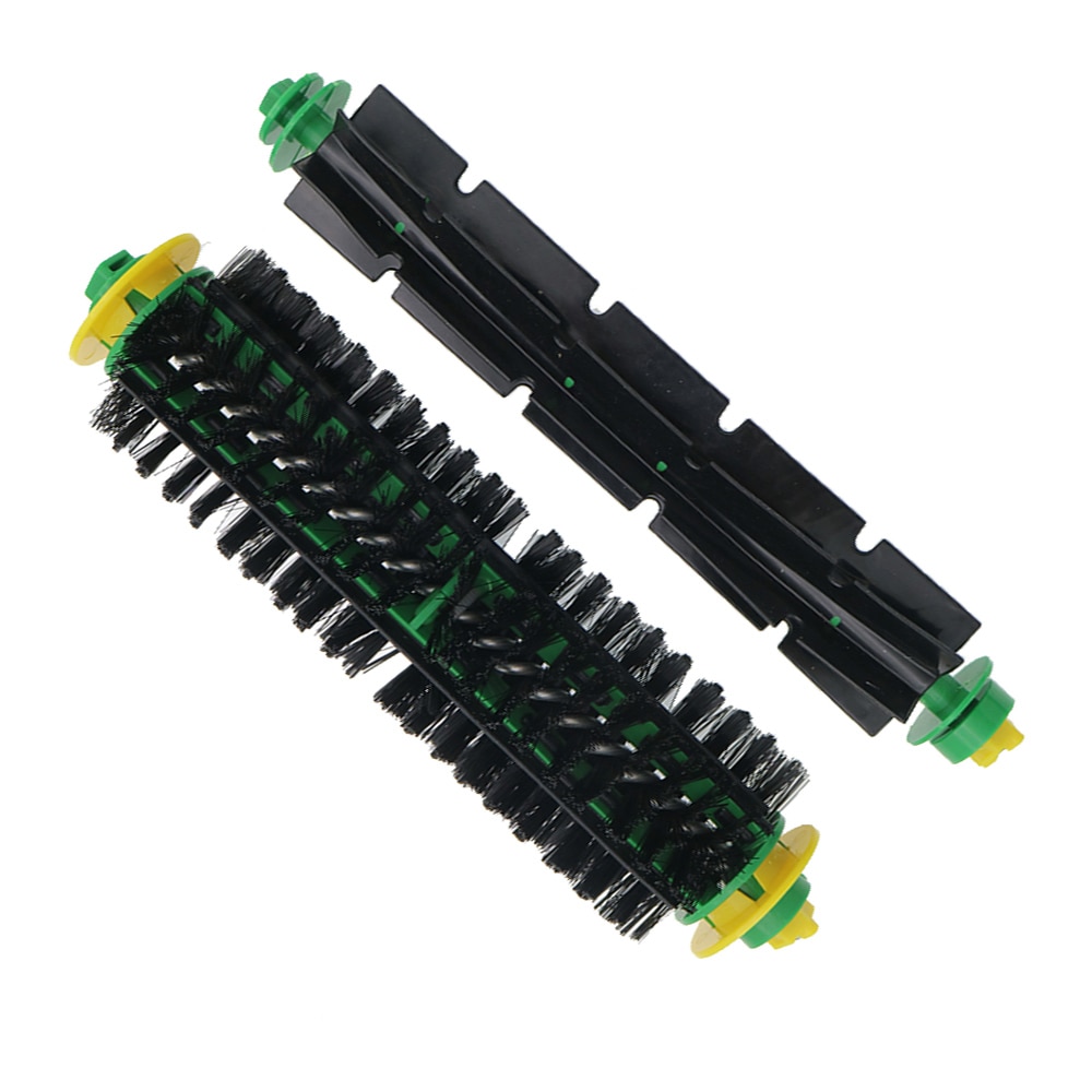 1set Bristle Brush +Flexible Beater Brush For iRobot Roomba 500 Series 510 520 530 535 540 550 560 570 vacuum Cleaner parts