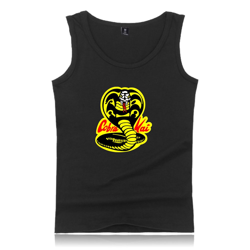 2020 Cobra Kai TANK TOP fashion Cool Hipster casual comfortable Summer O-neck Summer Sleeveless Men/Women