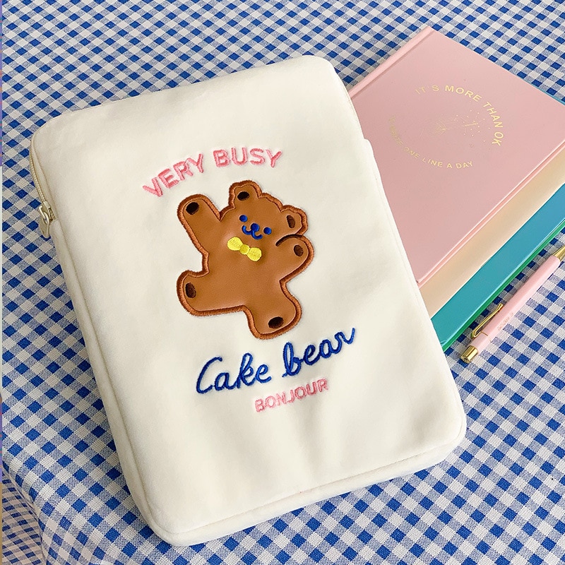 File Holder ipad 10.2 10.5 Bag Women Tablet Sleeve Case for IPAD Mini 5 2 3 4 7.9" Cover 9.7 inch Tablet Liner Sleeve Pouch