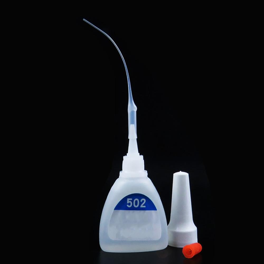 100 Pcs 502 Glue Micro-Tips Plastic Glue Extender Precision Applicator Dropping Tube Nozzle For Lab Adhesive Dispensers