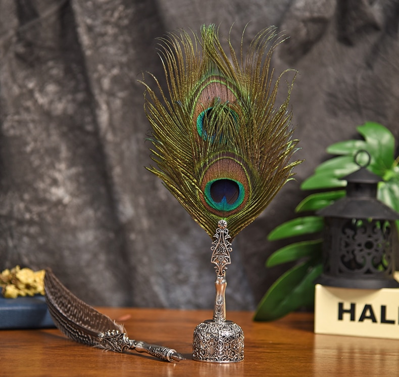 European Style Feather Pen Signature Dip Pen Creative Gift
