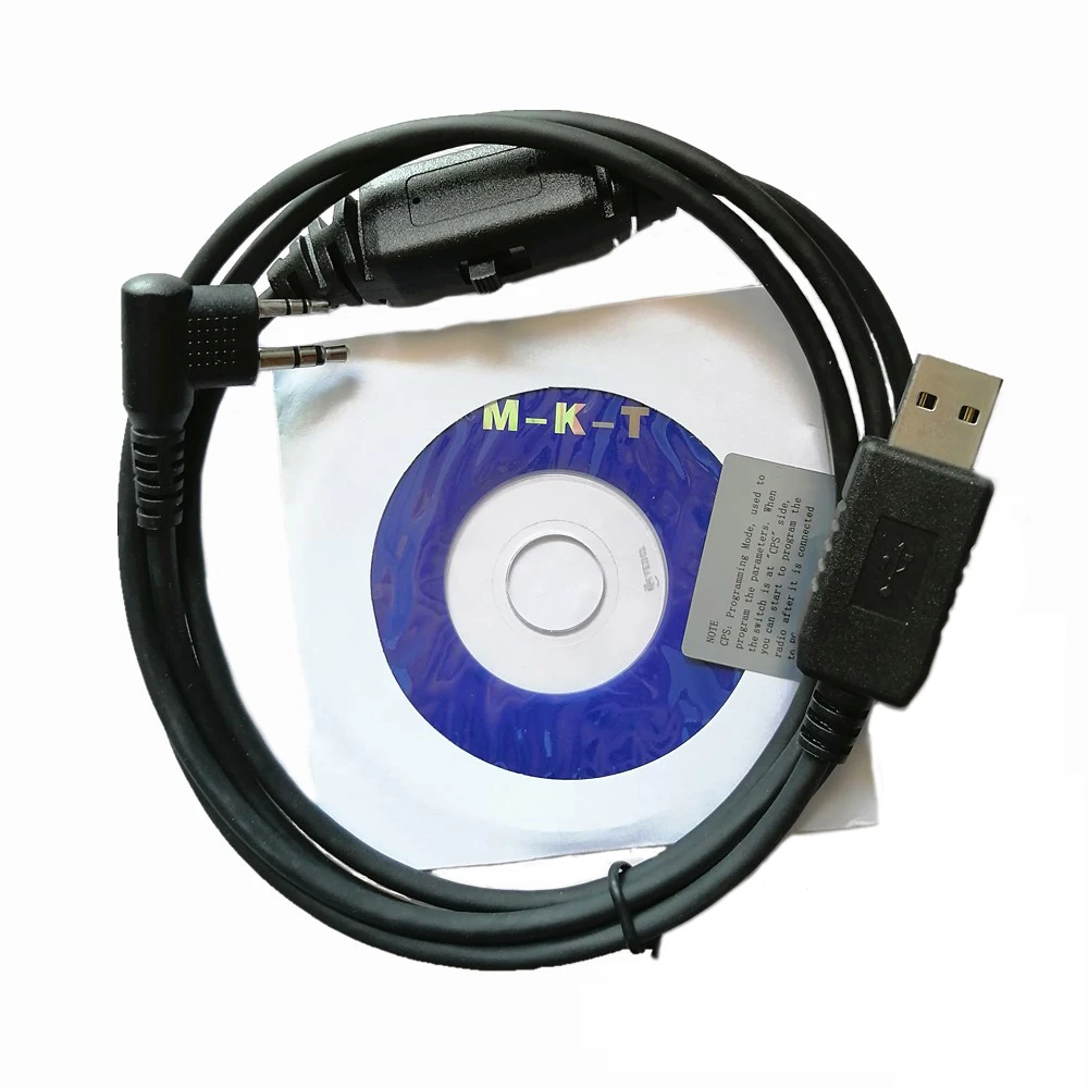 Reliable Data USB Programming Cable For HYT Two Way Radio PD500 PD508 PD550 PD560 PD580 PD590 PD600 Walki Talkie Accesories
