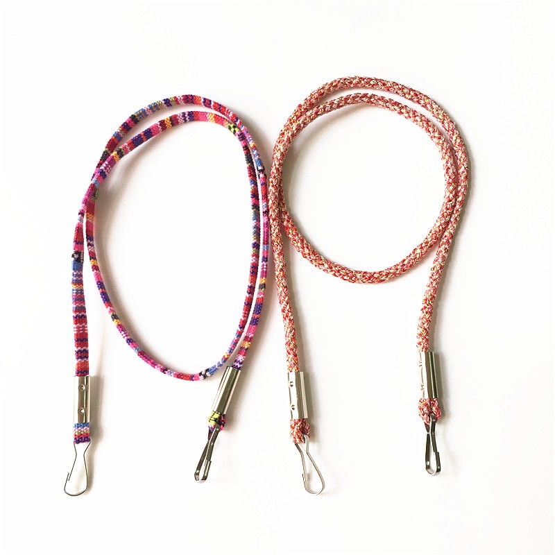 newly fashion slim Mask Fabric Lanyard Strap Mask Holder Rope on Neck (2 Pieces per Lot)