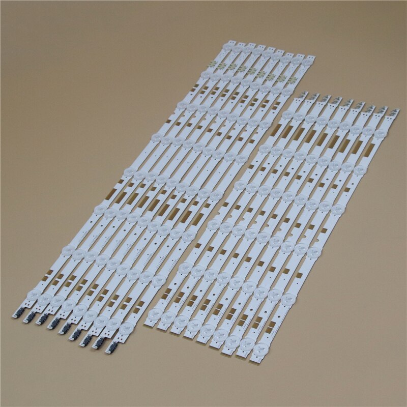 LED Array Bars For Samsung UE55JU6800 UE55JU3800 LED Backlight Strips Matrix Kit V5DR_550SCA Lamps Lens Bands 550SCB[15.05.30]