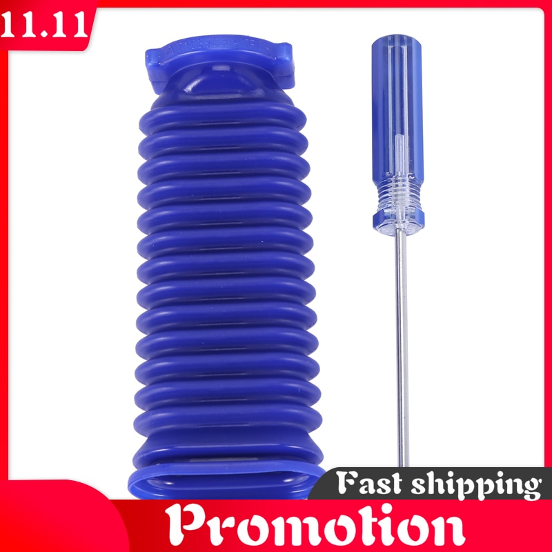 for Dyson V6 V7 V8 V10 V11 Soft Velvet Roller Suction Blue Hose Replacement for Home Cleaning Vacuum Cleaner Accessories