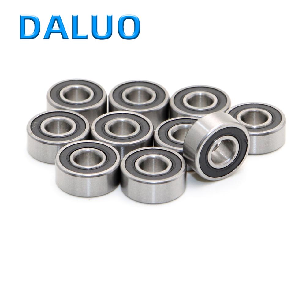 10PCS DALUO Bearing MR126-2RS 6x12x4 MR126RS ABEC-1 Single Row Deep Groove Ball Bearings Metric