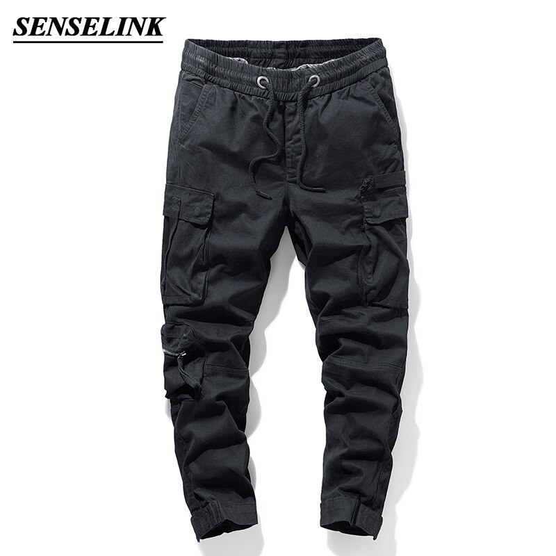 2020 Mens Spring summer Camouflage Cargo Pants Elastic Multiple Pocket Male Trousers Outdoor Joggers Pant Plus Size Pants Men