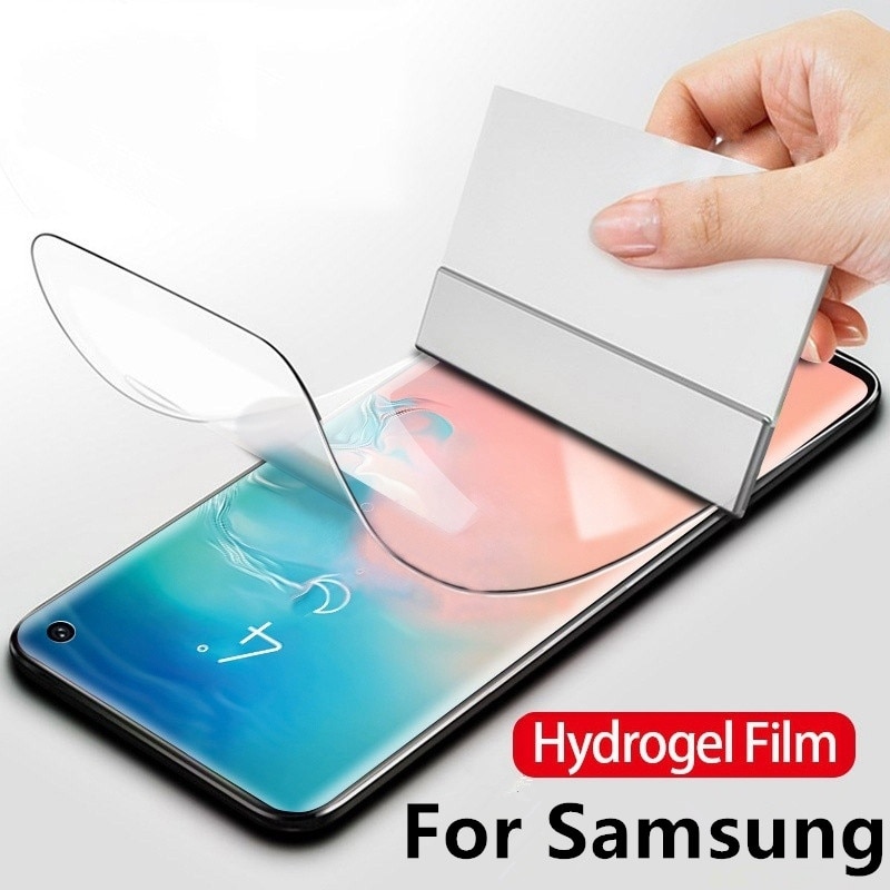 Hydrogel Film Screenprotector for Samsung a80 a70 a50 s10 s10e s8 s9 plus note 10 plus Screen Protective Protection Ecran Vitre