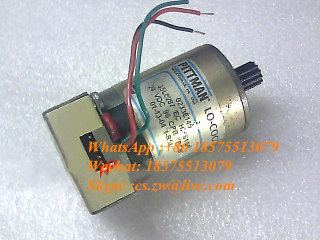Imported US PITTMAN DC Motor With Encoder Motor 9233E145 24VDC 96 CPR Used