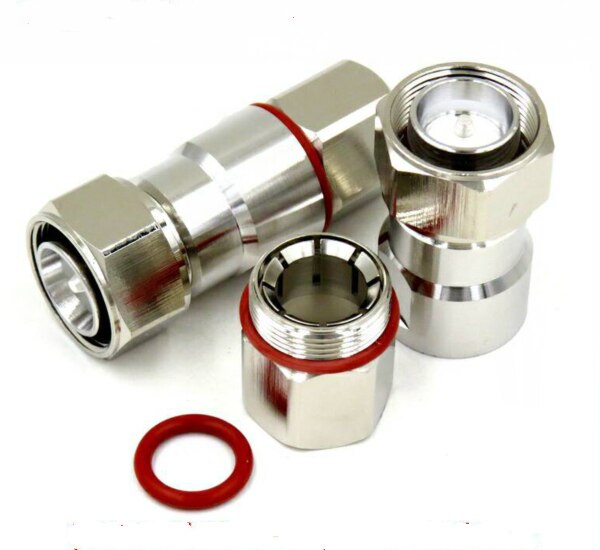 Hign quality RF Coaxial Connector 4.3-10 mini DIN connector for 50-12 1/2 Coaxial cable 50ohm