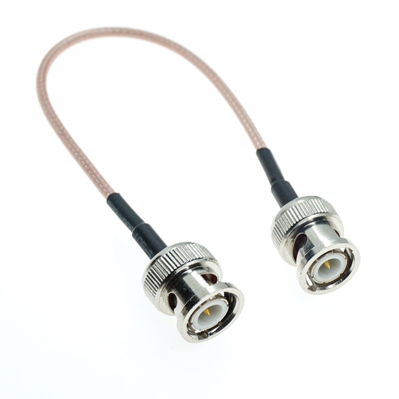 BNC Male to BNC Male 50-Ohm RG316 Coax Low Loss Jumper Pigtail RF Cable