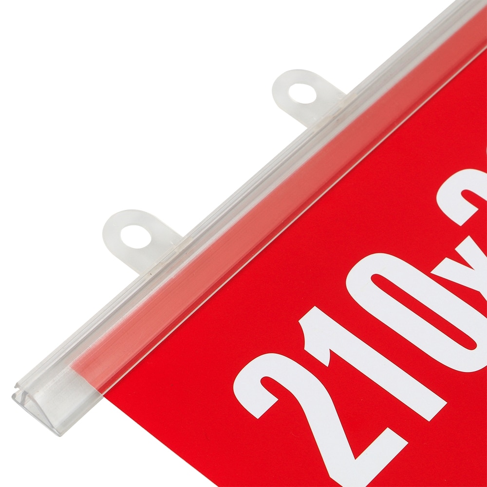 30/35/40/42/45/50/55cm Clip Grip Photo Poster Hook Horizontal Banner Hanger Plastic Clamp Strip For Ad