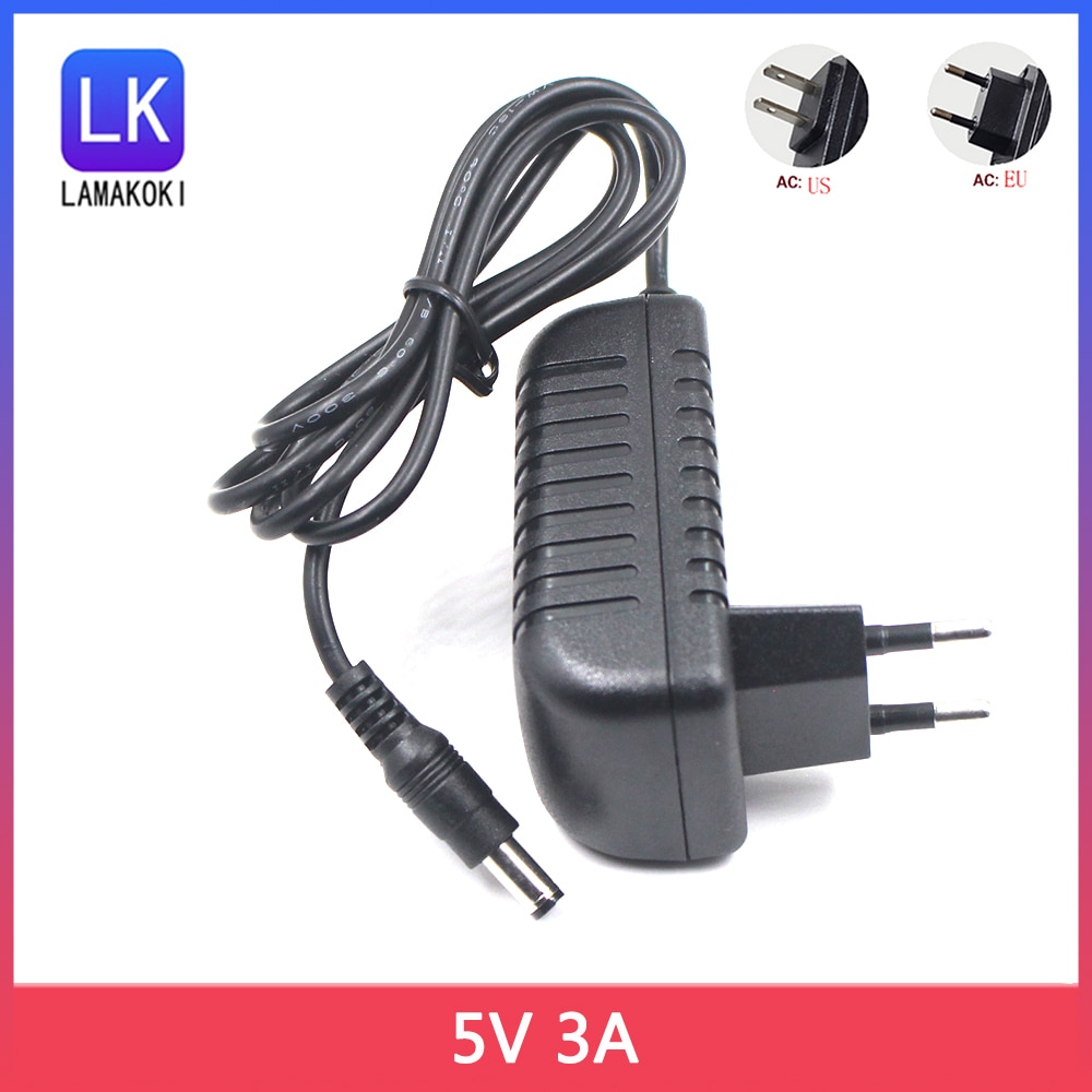 5V 3A Converter Adapter 100-240V AC-DC Power Supply Wall Charger Adaptor for MINIX NEO U9H U9-H U1 5 V Volt EU US Plug