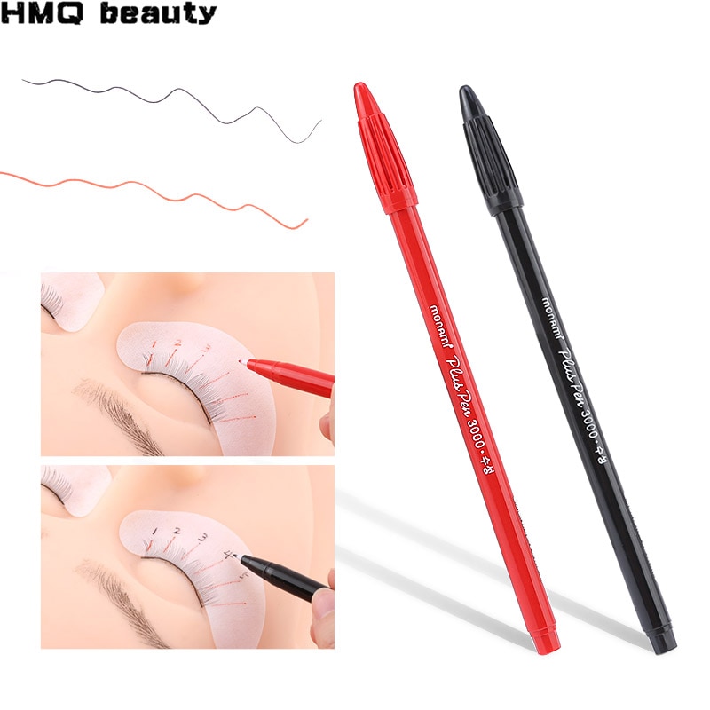 Skin Marker Pen Sterile Beauty Eyelash Extension Tool Fixed Point Marker pen Skin Positioning Marker Tattoo Lashes Accessories