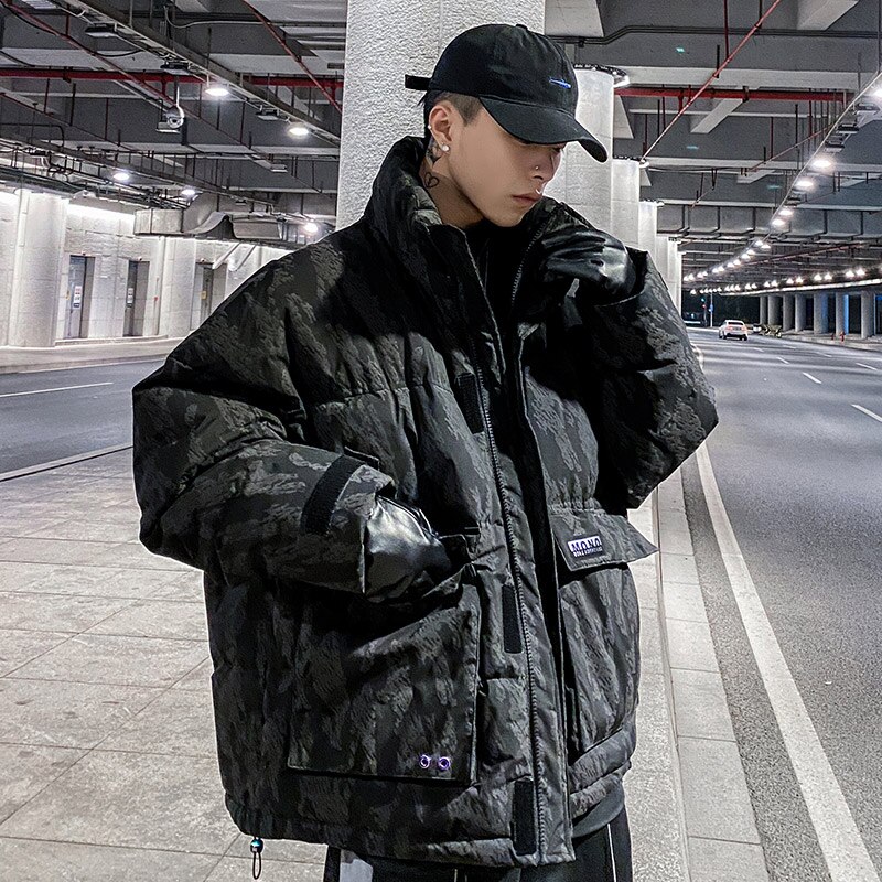 Men Down Jacket New Fashion In 2021 Loose Thick Keep Warm Winter Coat Leisure White Duck Down Men's Jacket Men's Cloth