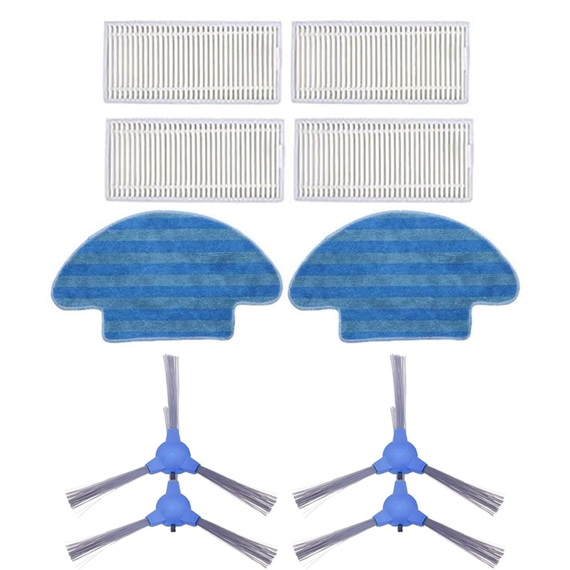 Robot Vacuum Cleaner HEPA Filter Filter Mop Cloth for Conga 950 Series Robot Vacuum Cleaner Parts