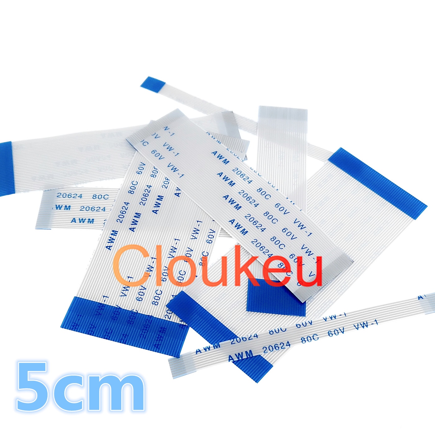 0.5/1.0mm 5cm FFC FPC flexible flat cable 4P 5P 6P 7P 8P 9P 10P 12P 14P 16P 18P 20P 24P 26P 28P 30P 32P 34P 36P 40P 45P 50P 60P