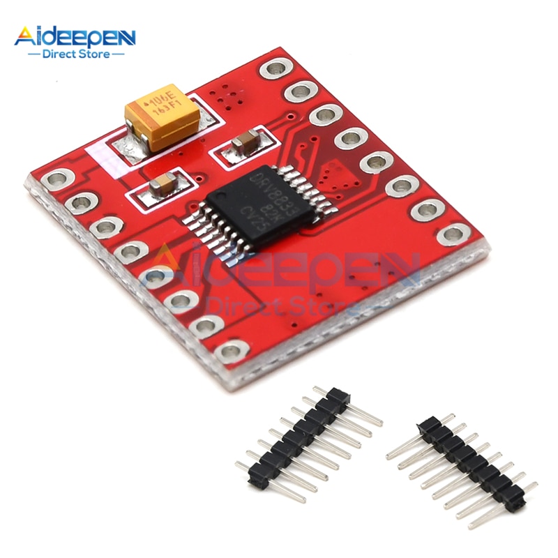 1Pcs DRV8833 DC Motor Drive Board Module Dual Motor Driver 1A TB6612FNG For Arduino Microcontroller Better Than L298N TB6612