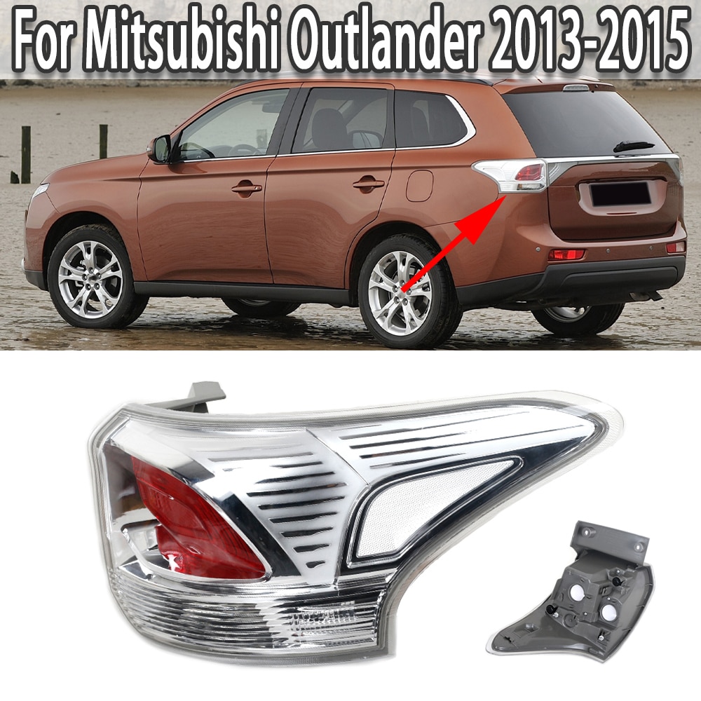 Car Rear Tail Light Stop Brake Fog Lamp For Mitsubishi Outlander 2013 2014 2015 8330A787 8330A788 Without Bulbs
