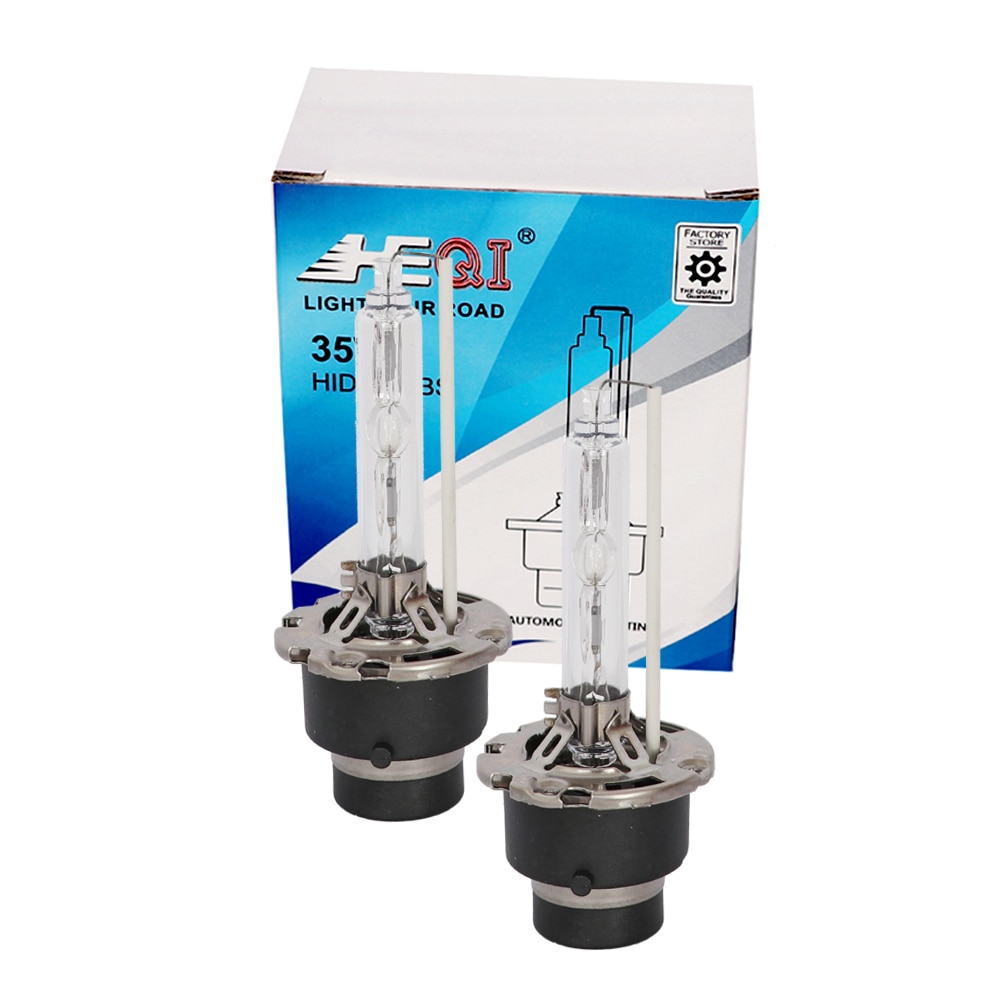 2 New 6000K D2S Xenon HID Bulbs Direct Factory Replacement A