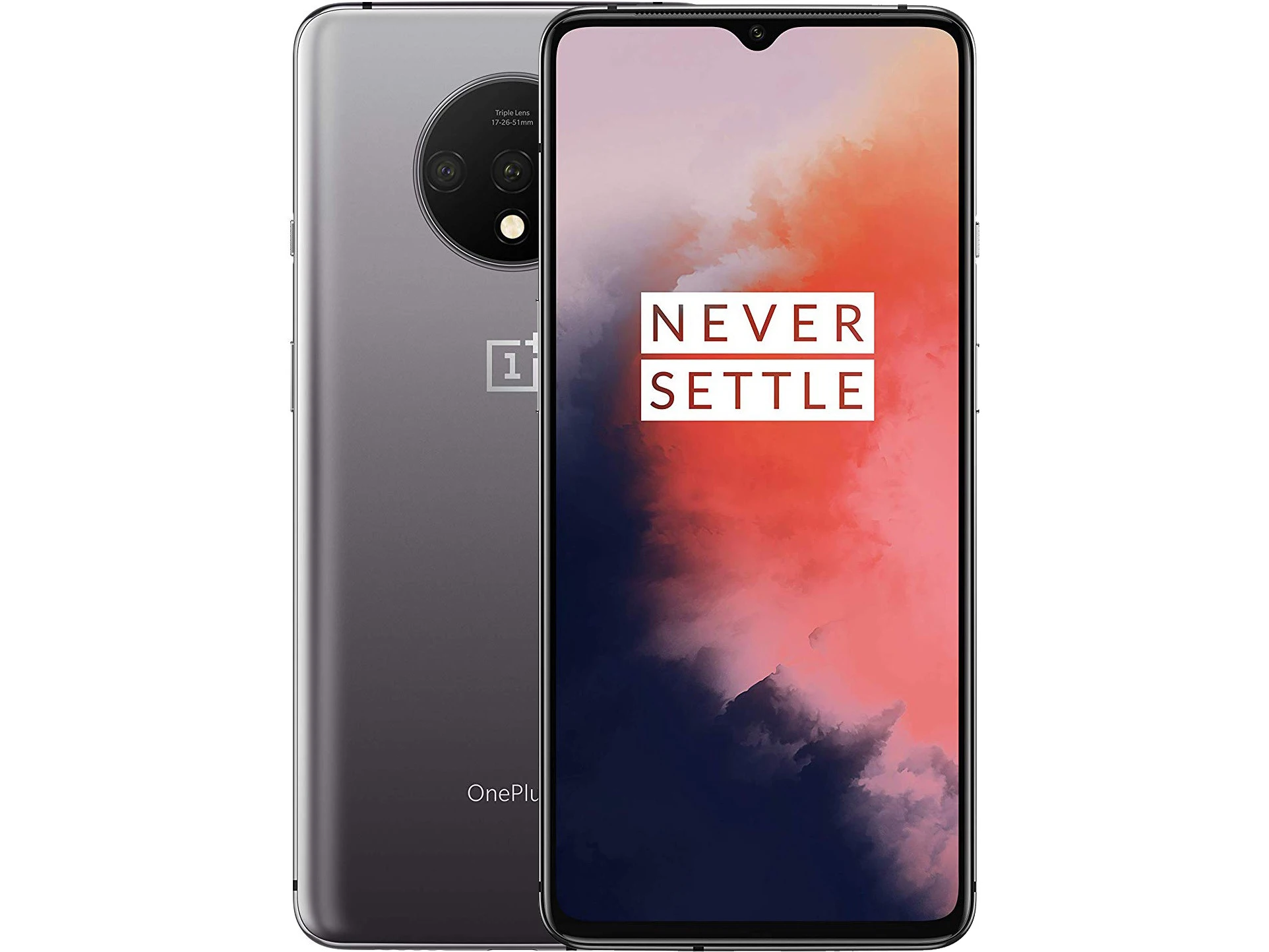 New Original OnePlus 7T 7 T 8GB 128GB phone 48MP Triple Camera 6.55" AMOLED Screen NFC Snapdragon 855 Plus Octa Core teleph