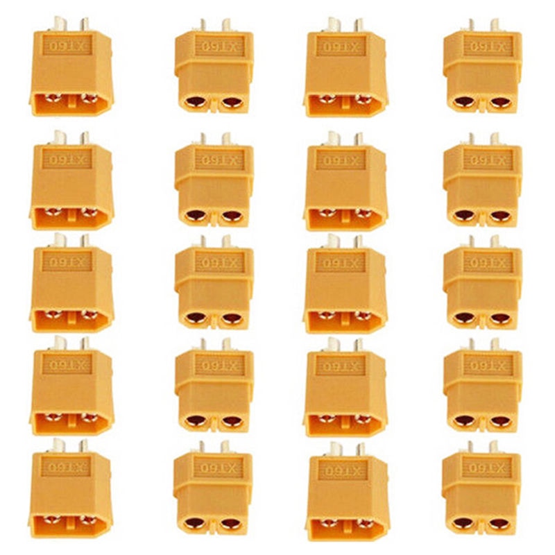 10/20PCS XT60 XT-60 XT 60 Plug Male Female Bullet Connectors Plugs For RC Lipo Battery Wholesale 5Pairs/10Pairs