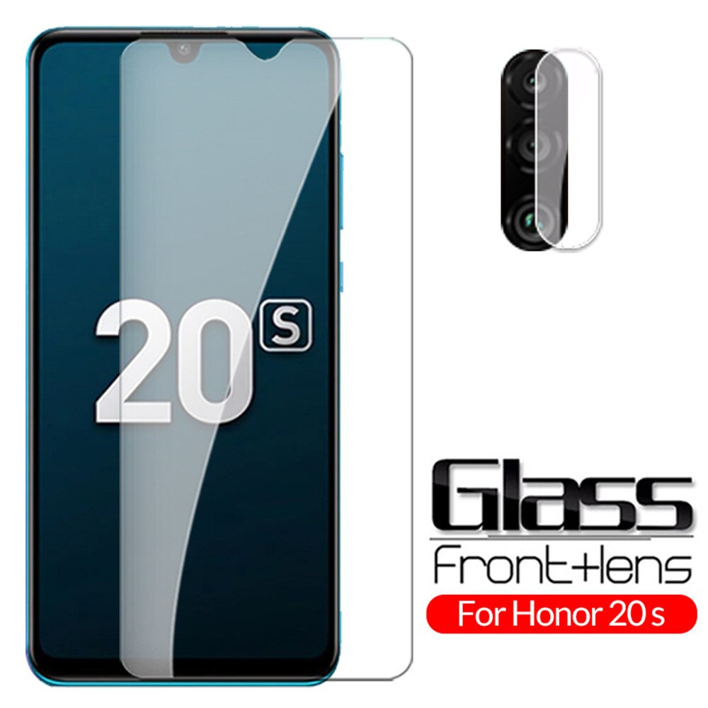 On Honor 20s Glass Camera Tempered Glass For Huawei Honor 20S MAR-LX1H Honer 20 s Honor20s 6.15 Screen Protector Protective Film