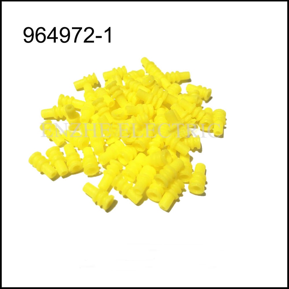 5000PCS car connector waterproof 964972-1Silicone Rubbe car pin connector Automotive sealing plug Silicon rubber waterproof plug