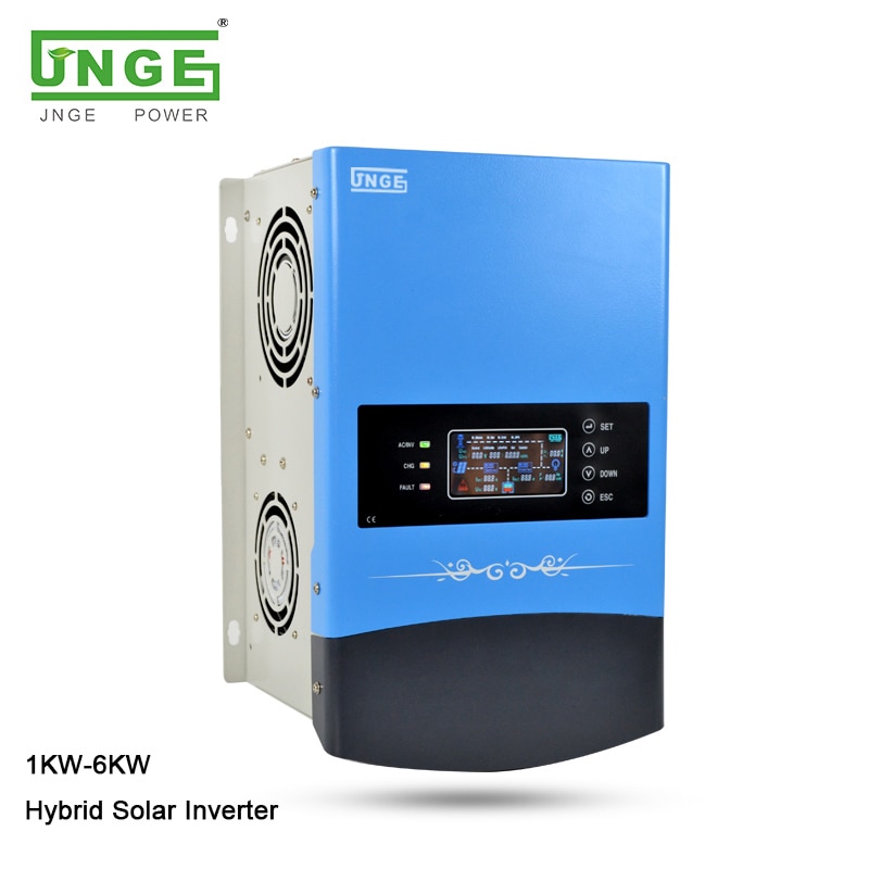 2000W Pure Sine Wave Hybrid Inverter with 50A MPPT Controller all in One