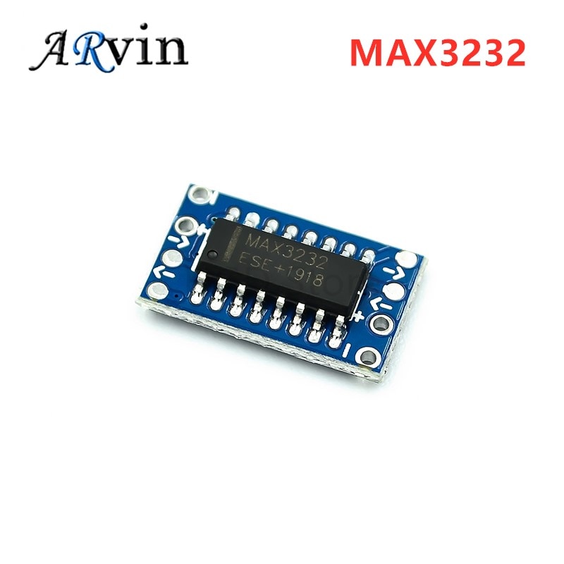 5PCS RS232 MAX3232 Level to TTL Level Board 115200bps Converter Adaptor Module new