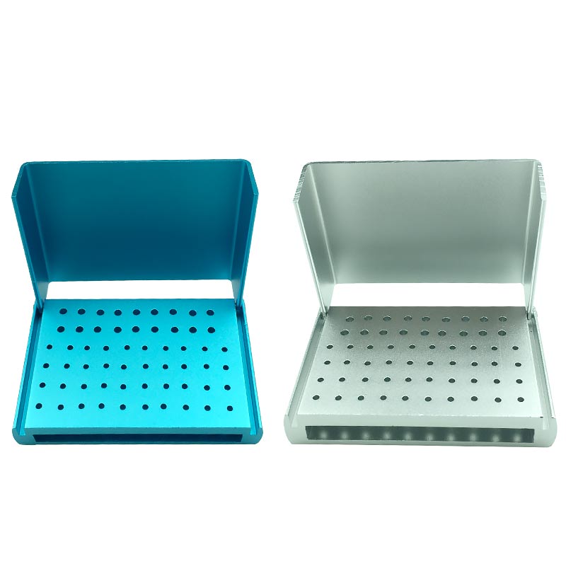 Dental 58 Hole Endo Box Cleaning Stand Autoclave Sterilizer for High/low Speed Dental Burs
