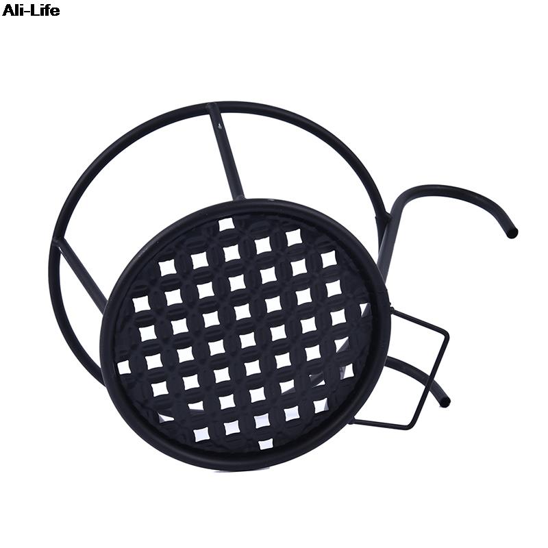Hanging Type Versatile Lightweight Metal Plants Stand Plant Shelf Rack For Indoor Balcony Flower Stand Green Hanging Orchid