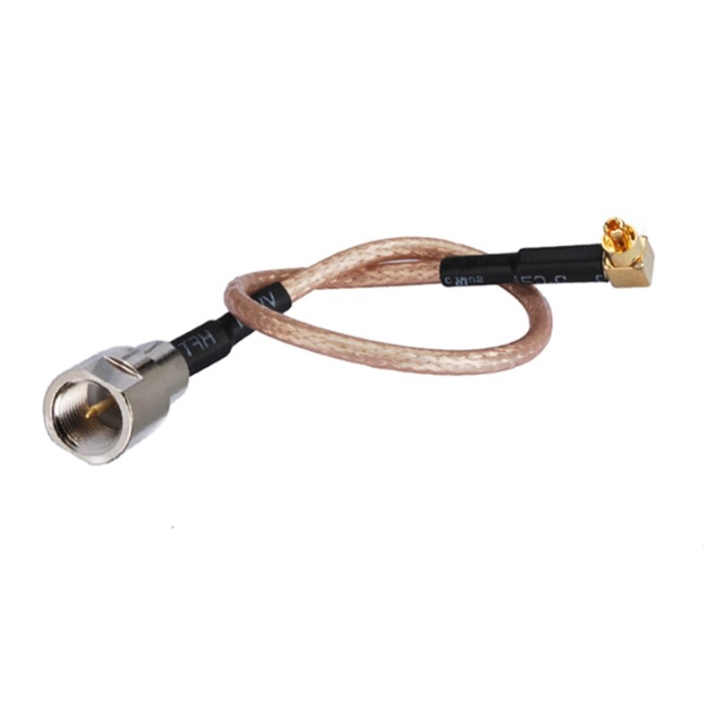 Superbat FME Plug to MC-Lucent Male Right Angle Pigtail Cable RG316 15cm RF Coaxial Cable for Option Wireless Card